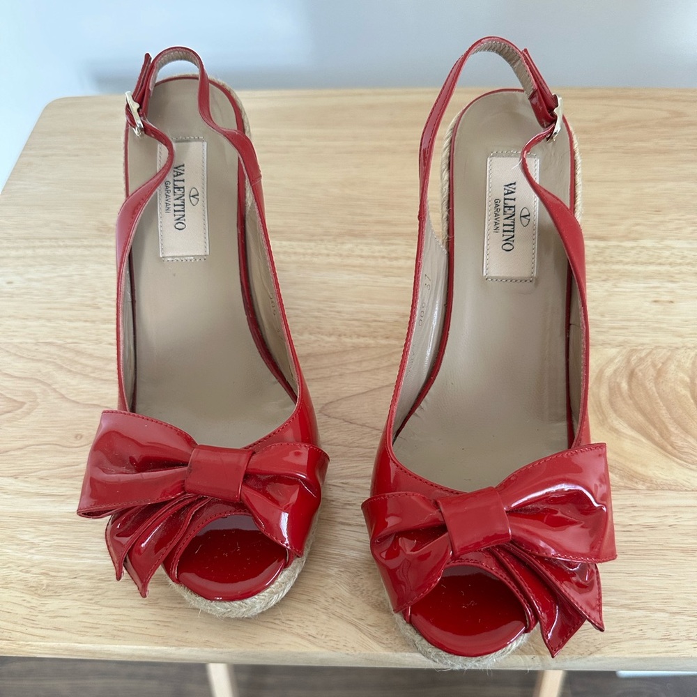 Valentino red sandals